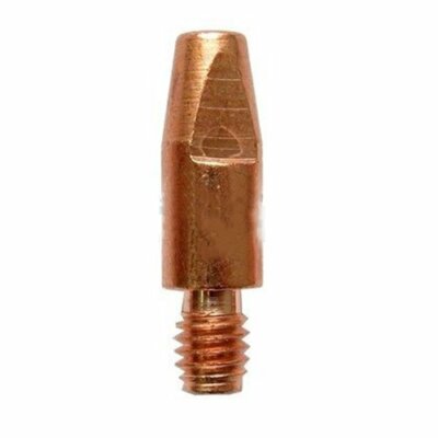 Abicor Binzel 140.0242.50 Contact Tip for Welding Torch, E-Cu, M6 Thread Size 25