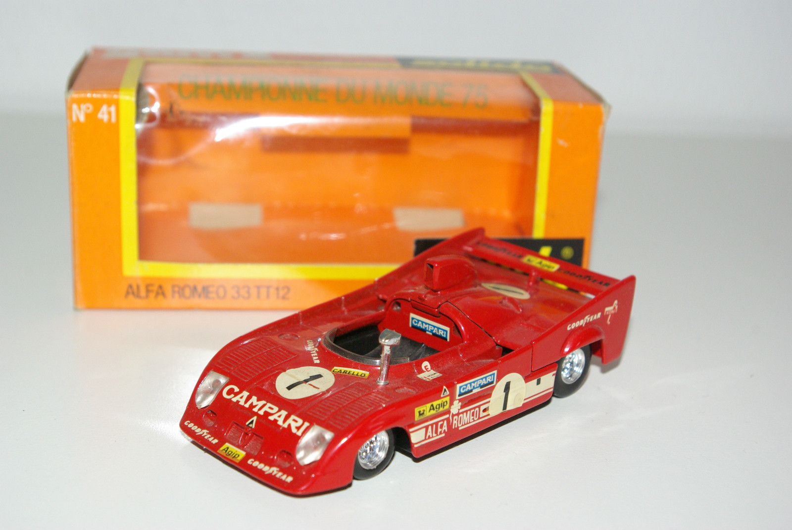 Solido Alfa Romeo 33tt12 N 1 Champion World 1975 1:43 41