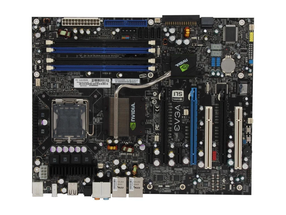 EVGA 122-CK-NF63-RX NVIDIA nForce 680i SLI LGA 775 ATX Motherboard - Image 3 of 3