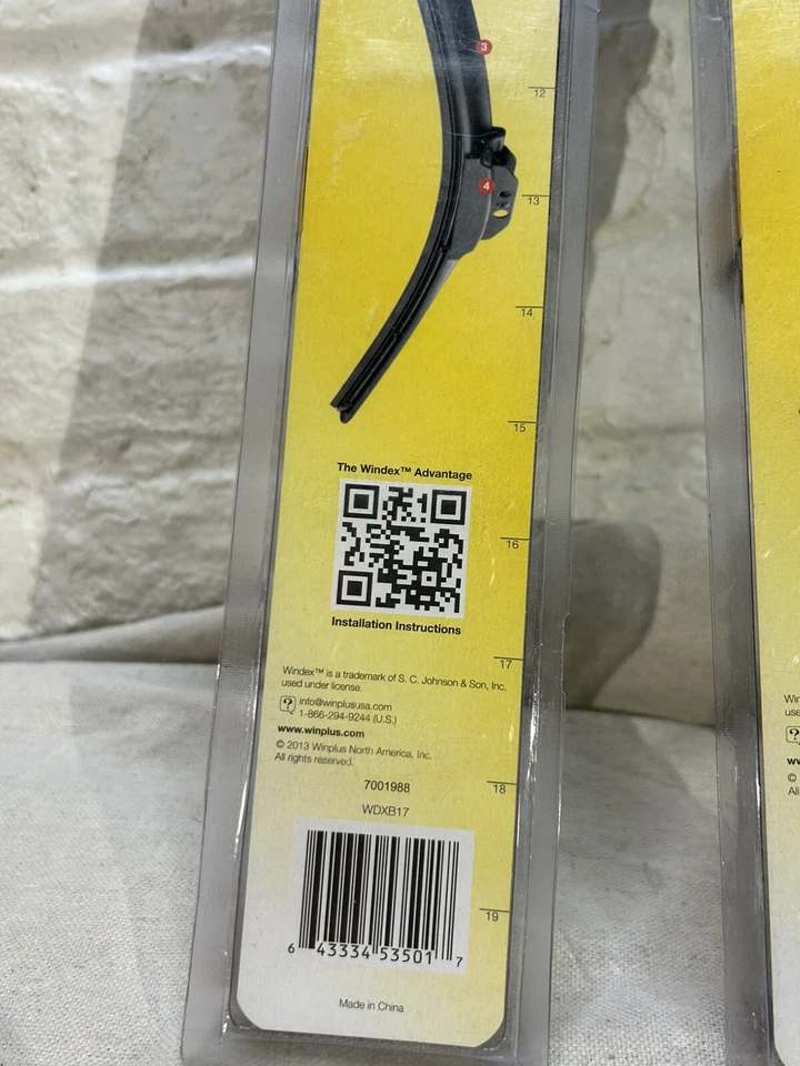 Windex Exceptional Performance Wiper Blade 17” 432 mm NEW Foto 3 de 4