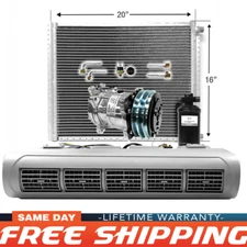 AC Kit EVU110 Universal Evaporator Underdash Unit Compressor & Condenser 16 x 20