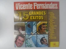 Vicente Fernández ‎– Los 15 Grandes Exitos CBS International 20422 NM