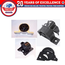 Motor & Trans Mount 4PCS Set Fit 2000-2006 Nissan Sentra 1.8L for Auto Trans