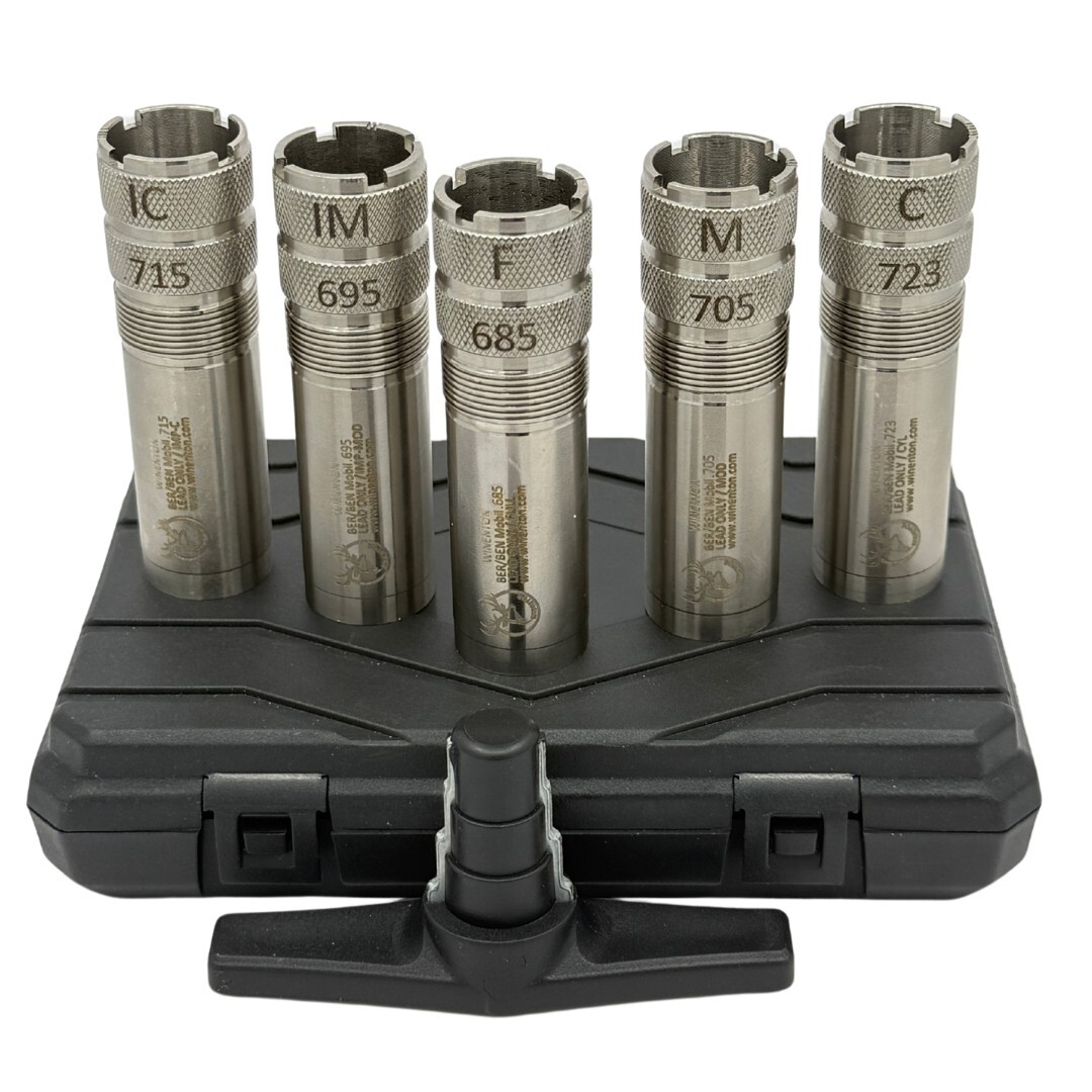 Beretta/Benelli Mobil Thread 12ga Extended Choke Tubes Set 5 pcs