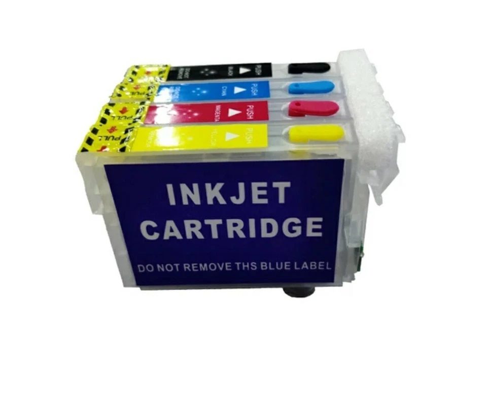 Empty Refillable Ink Cartridge T124  For WorkForce 320 323 325 435 NX127 NX430  - Image 3 of 3