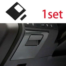 2018-2023 Steel Black For Toyota Camry Driver Side Storage Box Handle Cover