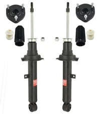KYB Front Suspension Kit Struts Mounts and Strut Bellows for Lexus IS300 Sedan