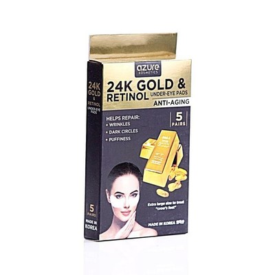azure 24k gold & retinol eye serum review