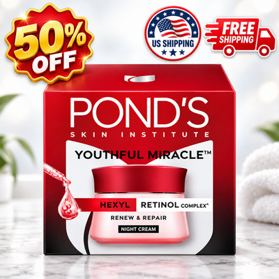 Pond's Age Miracle Deep Action Night Cream  50g-  Free Shipping