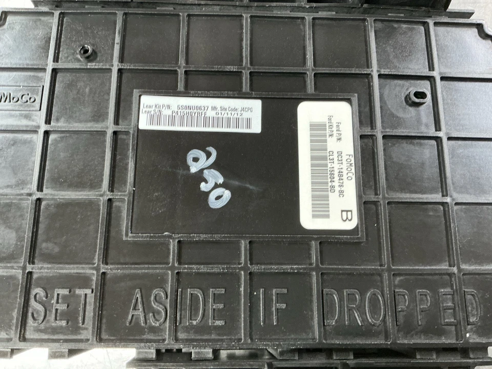 2012 FORD F150 CABIN FUSE JUNCTION BOX BCM DC3T-14B476-BC CL3T-15604-BD #250 - Image 3 of 3