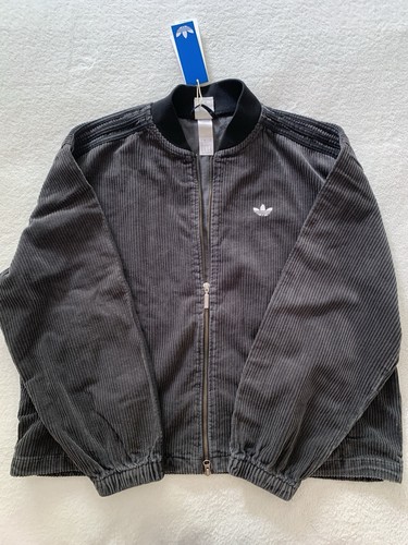 Adidas Corduroy SST Jacket - Black / Size Medium KE5030