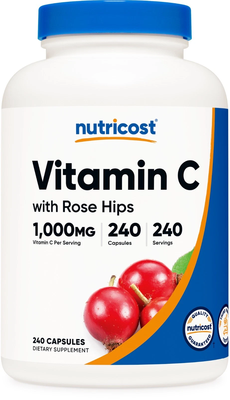 NC Vitamin C With Rose Hips Bottle