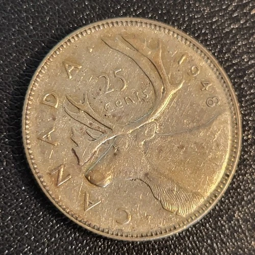 1948 Canada 25 Cents
