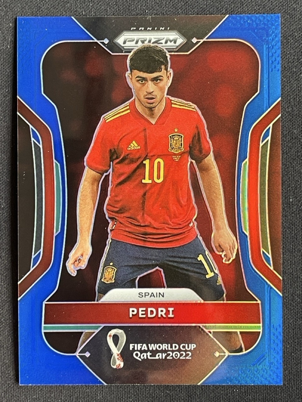Pedri 2022 Panini Prizm FIFA World Cup Qatar Prizms Blue Base /299 #226