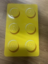 Nintendo Switch Lego Steelbook Case Game Holder Yellow Used FAST SHIPPING