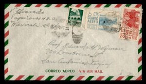 DR WHO MEXICO AIRMAIL TO USA R71056
