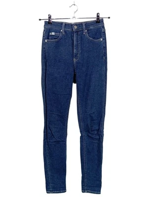 CALVIN KLEIN Vaquero de talle alto Mujeres Vaquero Talla EU 36 azul look casual - Imagen 1 de 4