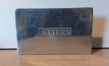 Metal Envelope Wirh Stamp Shaped Letter Leaflet Holder Rack