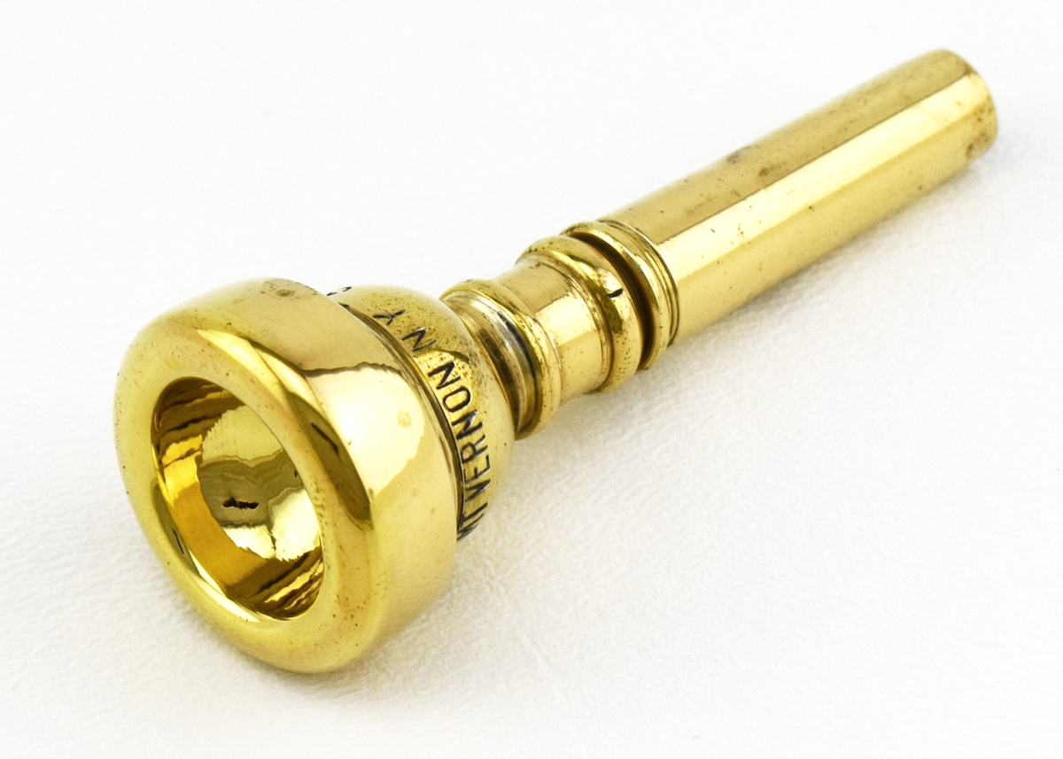 1960s Bach Mt Vernon 3C Gold 1.5° Angled Professional American