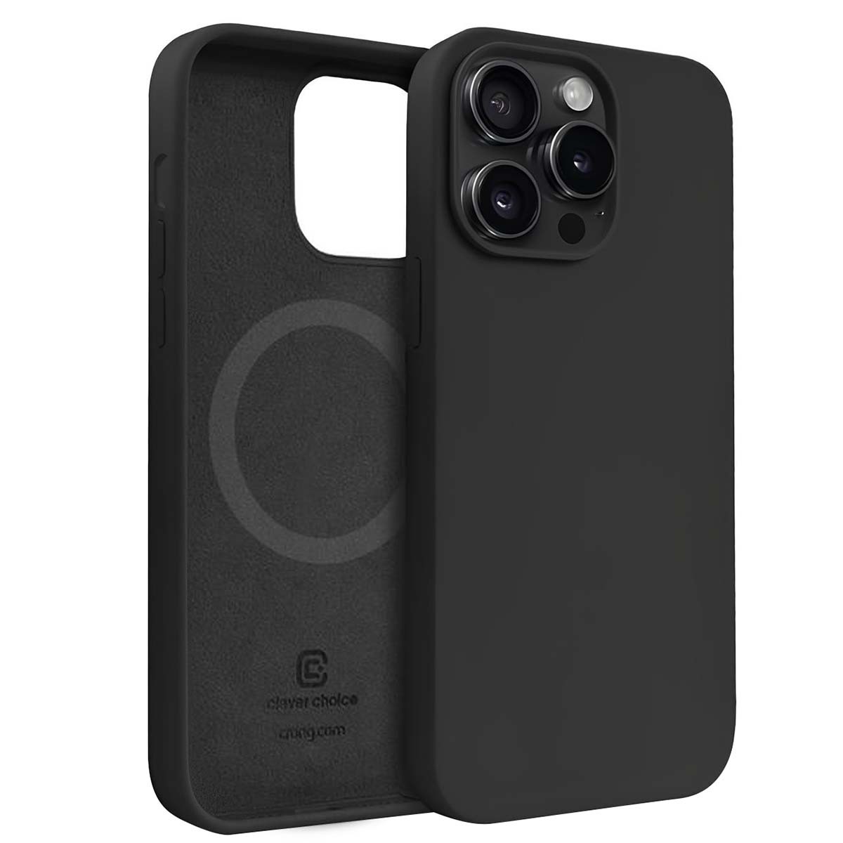 Coque iPhone 16 Pro silicone Crong élégante au toucher doux pour préserver son design haut de gamme