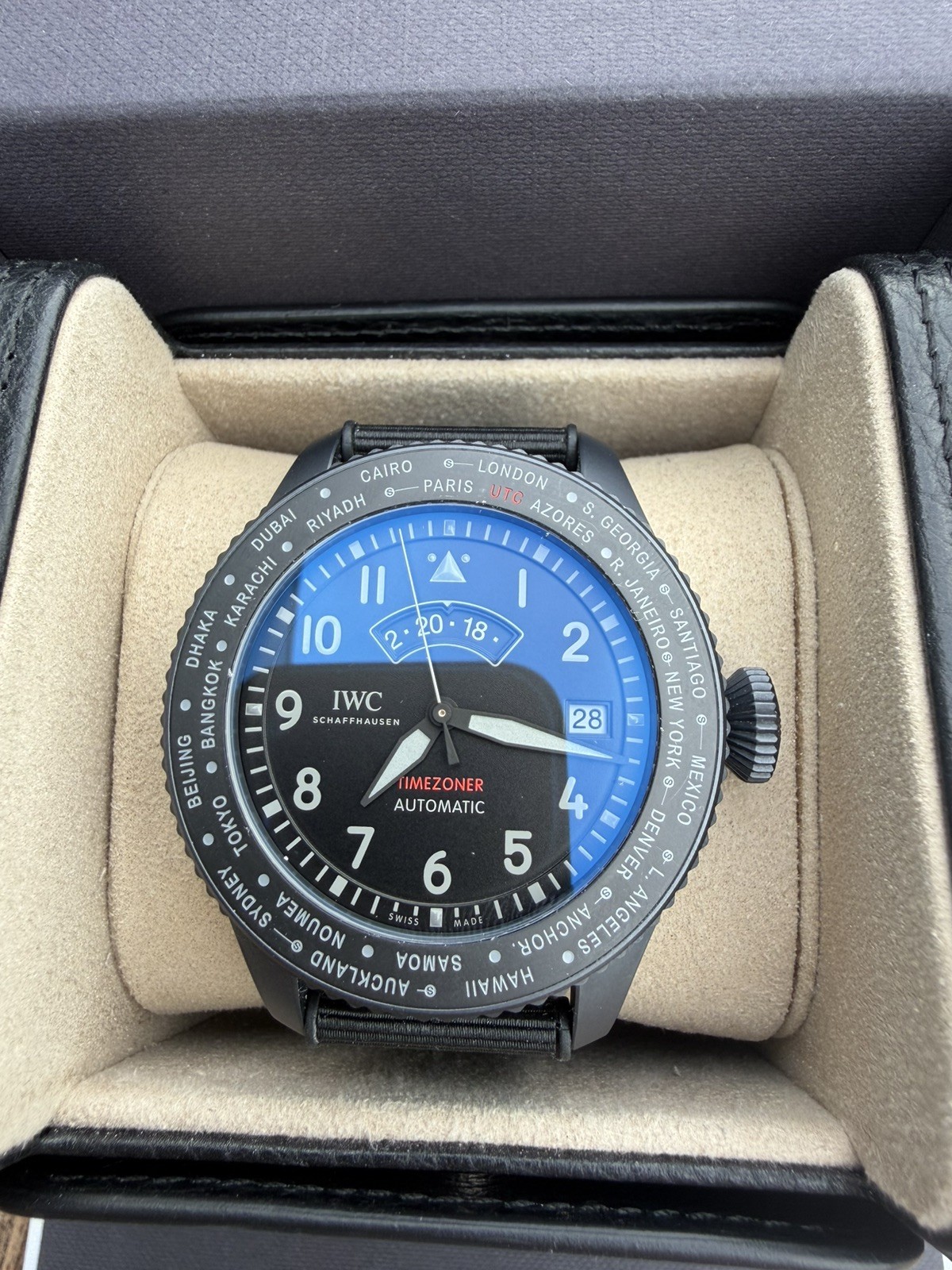 IWC Pilot Timezoner Ceratanium IW395505 2022