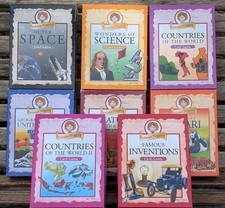 Lot of 8 Professor Noggin's Educational Card Game History Science Trivia