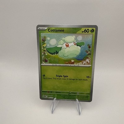 Cottonee (Master Ball Pattern) 007/131 Sv: Prismatic Evolutions Holo