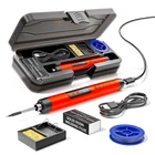 Portable USB Rechargeable Cordless Soldering Iron with Adjustable Temperature