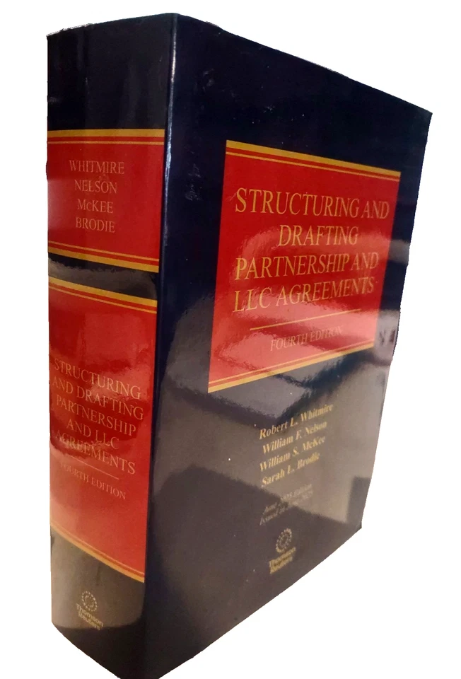2025 Structuring & Drafting Partnership and LLC Agreements Thompson Reuters - Image 2 of 4