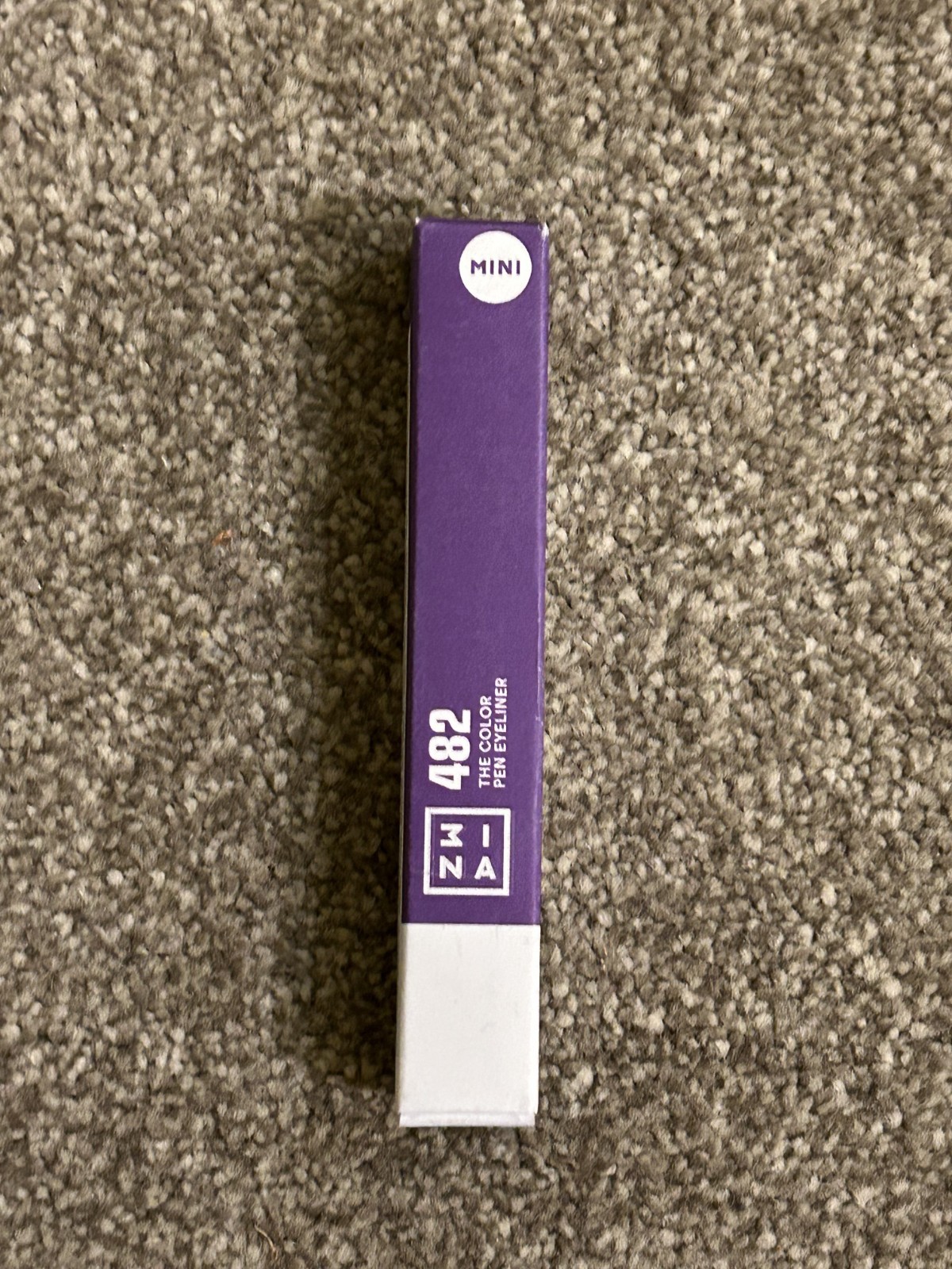 3INA The Color Pen EyeLiner Eye Liner Mini 0.6ml 482 Purple Vegan BNIB FREEPOST