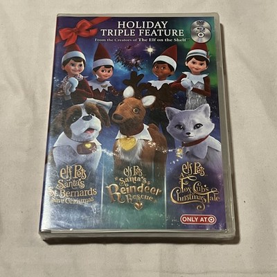 Elf on the Shelf Elf Pets: Holiday Triple Feature Blu Ray DVD Combo DVDs