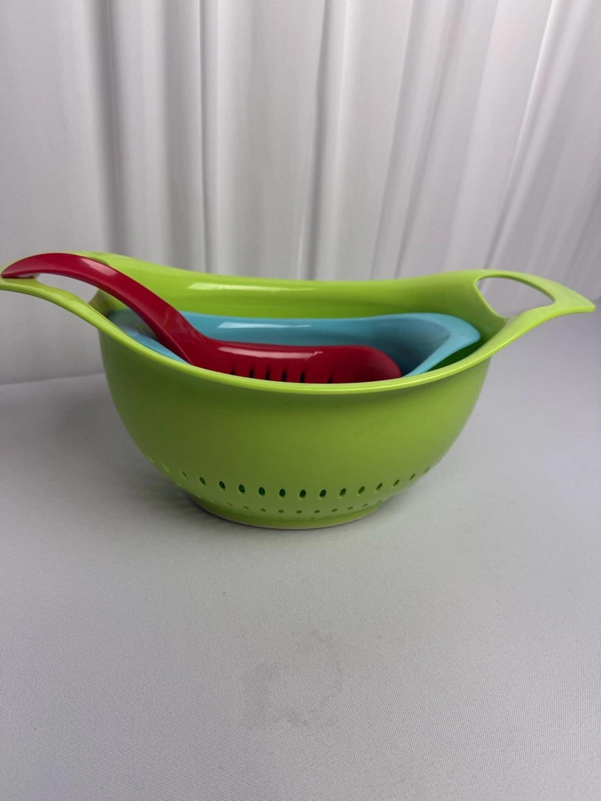 Croftan 3 piece collander strainer nesting bowls