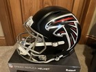 ATLANTA FALCONS FULL SIZE SPEED NFL REPLICA FOOTBALL HELMET SLATE EDITION LE