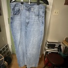 Levi's Men's Blue Light Wash Denim Jeans Straight Fit Regular Mid Rise 5-Pocket — photo 1