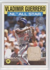 2021 Topps 1986 All-Star Baseball Relics Vladimir Guerrero #86ASRVG HOF 0a3