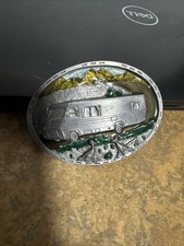 RV Belt Buckle Pewter Buckles Of America