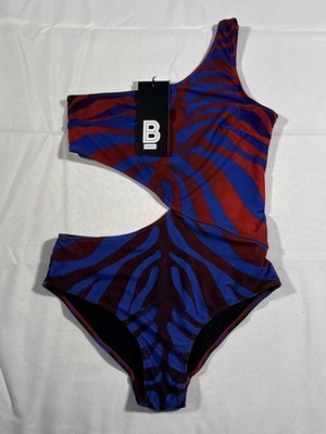 B Fyne One Piece Bikini Swimsuit Women s Medium NWT