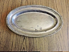 ANTIQUE Reed & Barton  Silver Soldered tray ~ The Palace Hotel Denver~ 8-7/8" ~