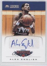 2012-13 Panini Marquee Legends Signatures Alex English #12 Auto HOF b9e