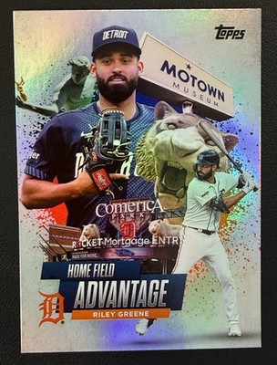Riley Greene Home Field Advantage 2025 Topps Series 1 - #HA-19 