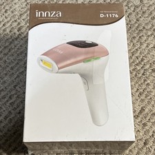 Innza D-1176 IPL Hair Removal Device Pink White, Face Arms Legs, Auto Manual
