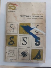 Vintage Speedball Textbook 20th Edition 1972 Pen Brush Lettering Vintage Art