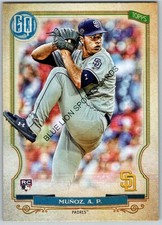 2020 Topps Gypsy Queen #262 Andres Munoz RC