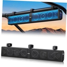 34" UTV Sound Bar with Subwoofer, 8-Speaker SXS SoundBar with Bluetooth 34 IN