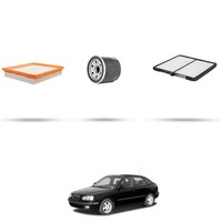 Hoffcar Wartungsset - 3 Filter FüR Hyundai Elantra 1.6 XD 77KW Ab 2003