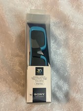 SONY TV 3D Glasses Size SMALL Blue TDG-BR50 3...