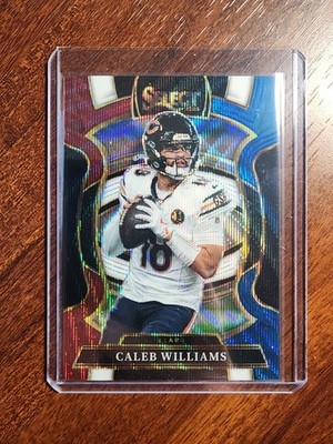 2025 Panini Select - Caleb Williams - Tri-Color Prizm /399 -Concourse #73- Bears