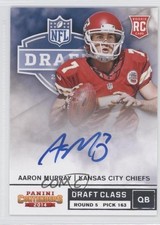 2014 Panini Contenders Draft Class Auto RPS Aaron Murray #RDA-AM Auto 0f8