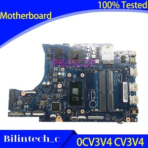 FOR   5567 Notebook Motherboard 0CV3V4 CV3V4 LA-D801P I7-7500U SR2ZV*uq