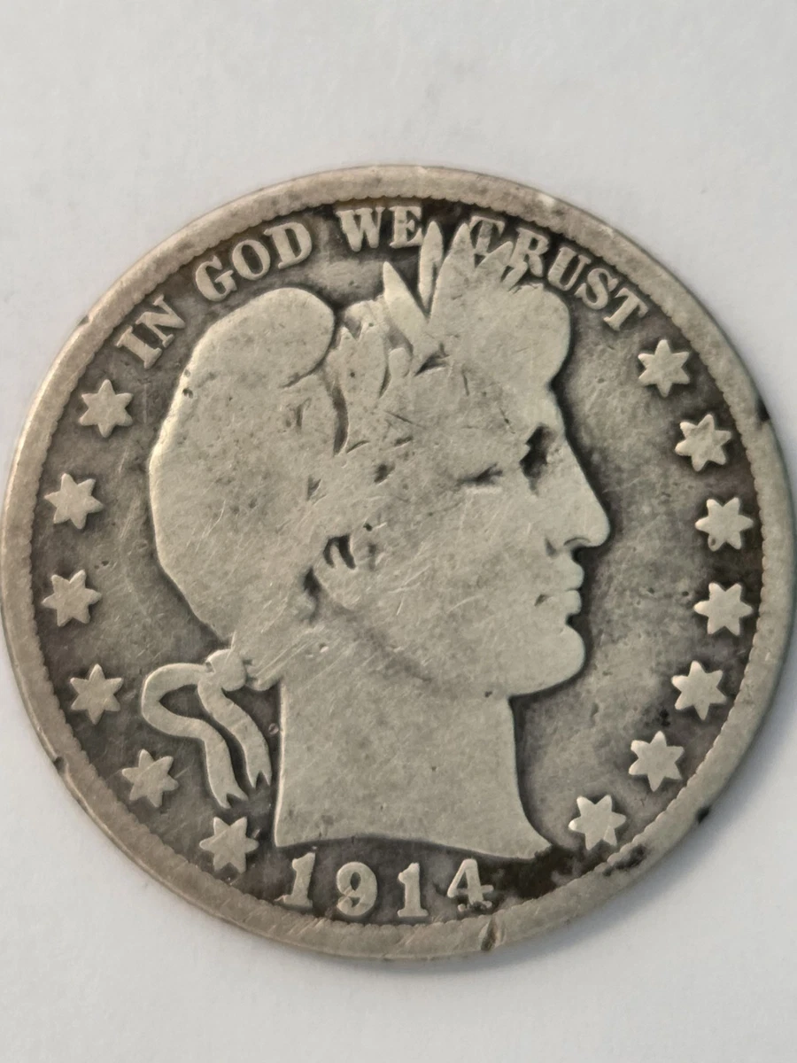 1914 Year Barber Half Dollars (1892-1915) for sale | eBay